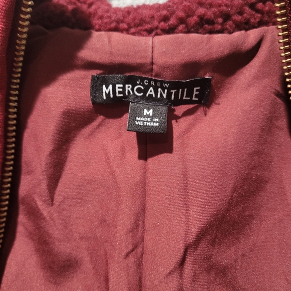 Wine color J. Crew vest size medium - Picture 3 of 6